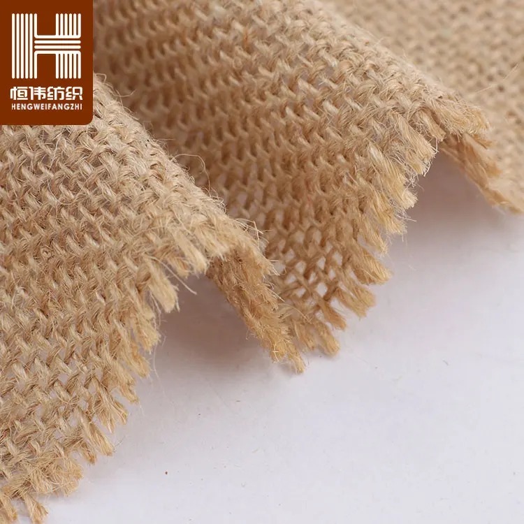 
China Supplier Material Hessian Jute Natural 100% Jute Woven Fabric 