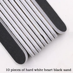 1 набор из 10 шт. лак для ногтей инструмент ГУБКА СКРАБ длинный гвоздь файл полировки полосы маникюрный Полировочный напильник