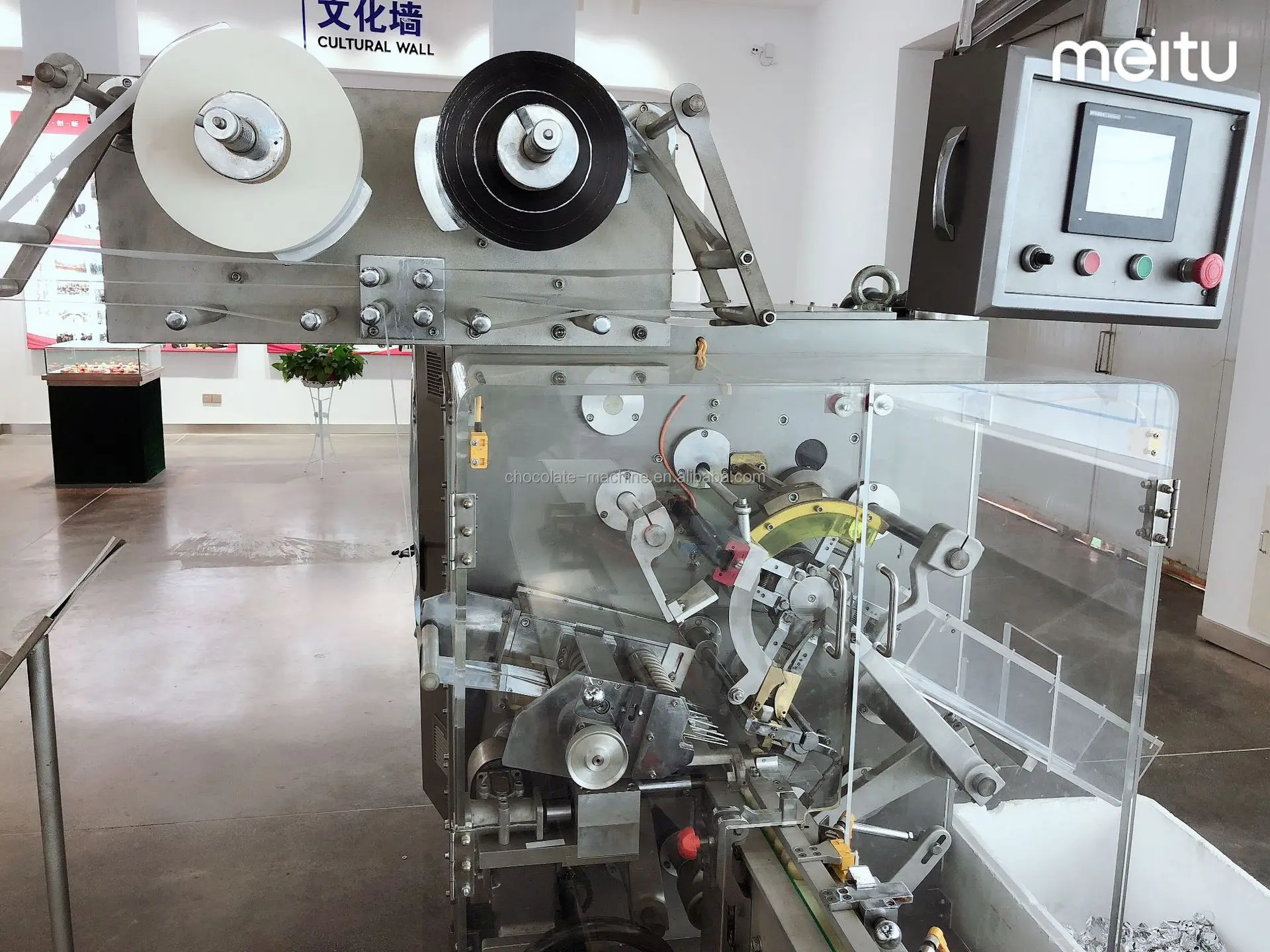 chocolate fold wrapping machine chocolate packing machine