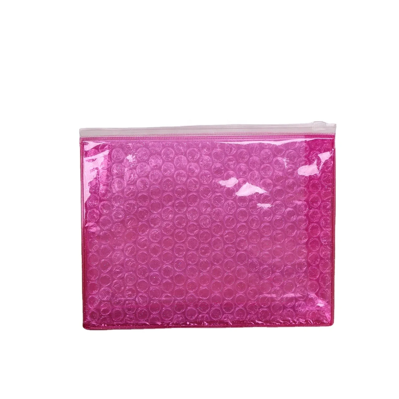 Poly air zip lock Custom Bubble Envelope Waterproof  mailing Shockproof Transport Self-sealing  Girl Pvc Bubble Bag  with logo