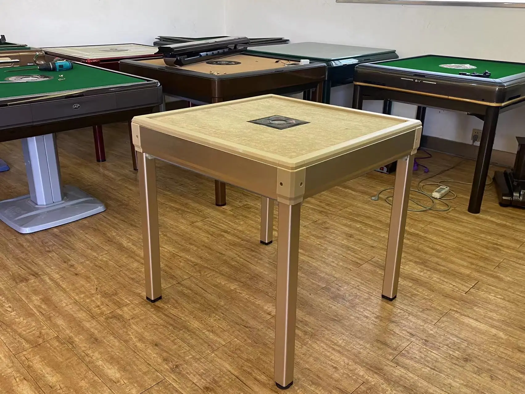 Mini mahjong table automatic mahjong machine portable majiang