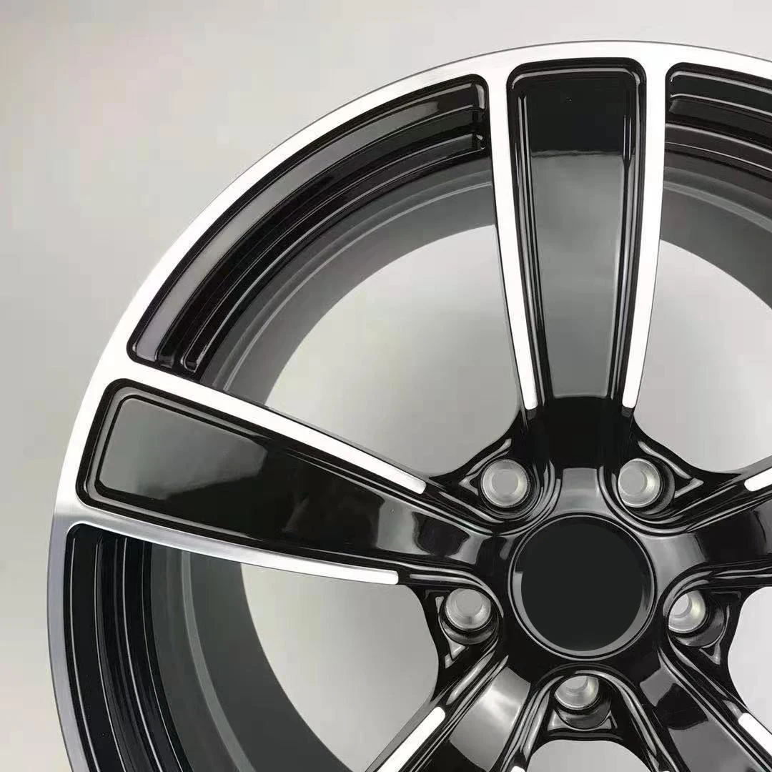 Кованый обод колеса для Porsche Macan Cayenne Panamera черная поверхность 17 18 19 20 21 22 23 24
