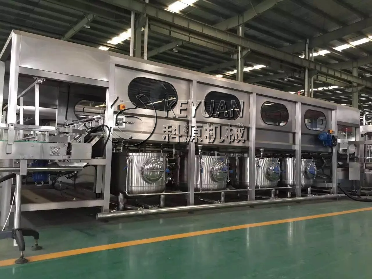 New Cheap 1200 BPH Rotary Barreled Automatic Bottling 5 Gallon Filling Machine