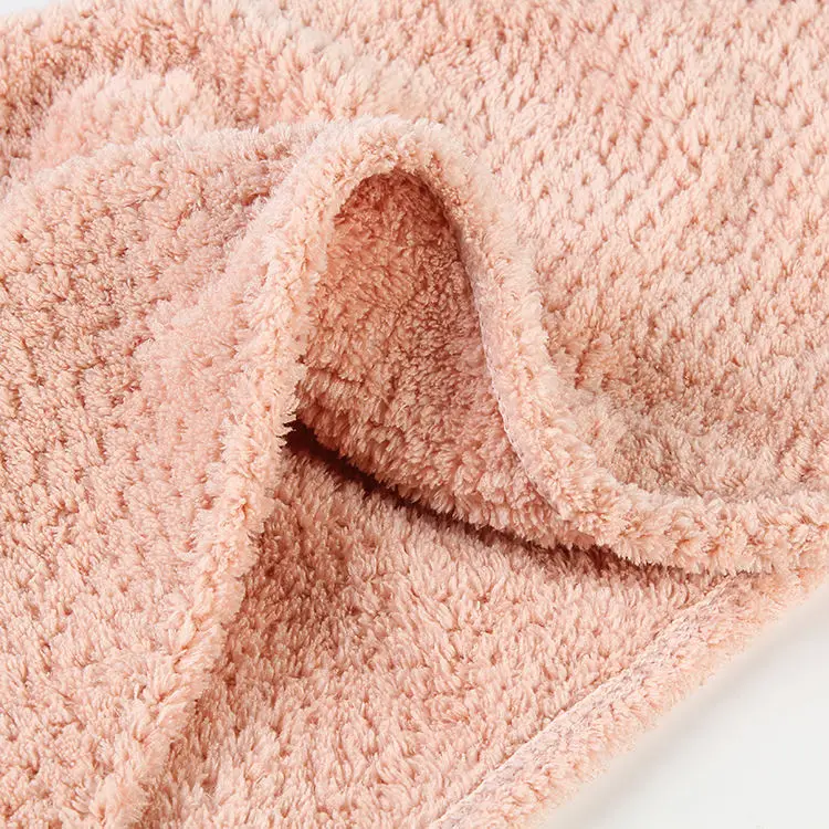 Wholesale Absorbent Quick Drying Wrap Soft Waffle Microfiber Magic Dry Wrap Hair Custom Logo Turban Towel