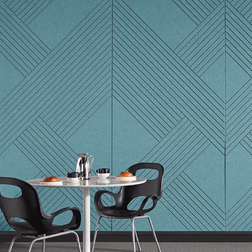 hot sale PET Felt Acoustic Board Felt Fabric Acoustic Panels Wall Tiles Acoustic Felt Wall Panels for office