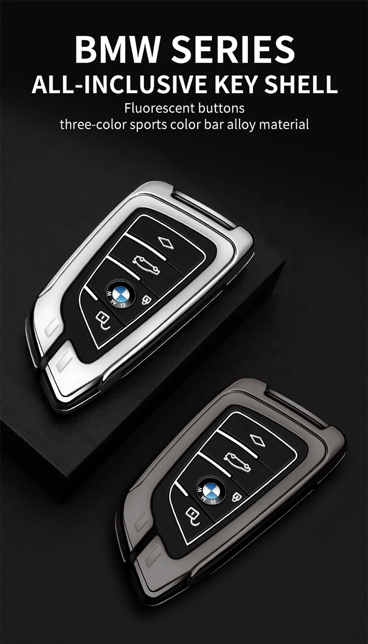 For BMW 1 3 5 7 Series M1 M2 F05 F10 F20 F30 335 328 535 650 740 X1 F48 X3 X4 X5 E30 E34 Drop Shipping Silicone Car Key Cover