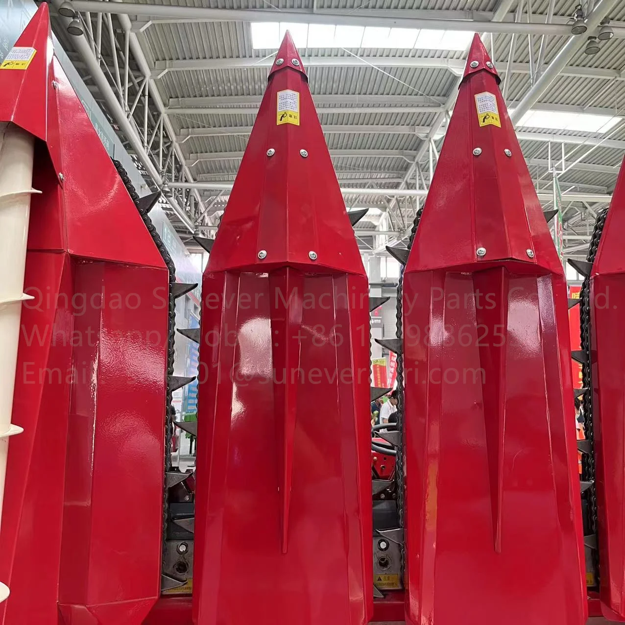 6 rows harvester header with kubota world lovol rice combine harvester header