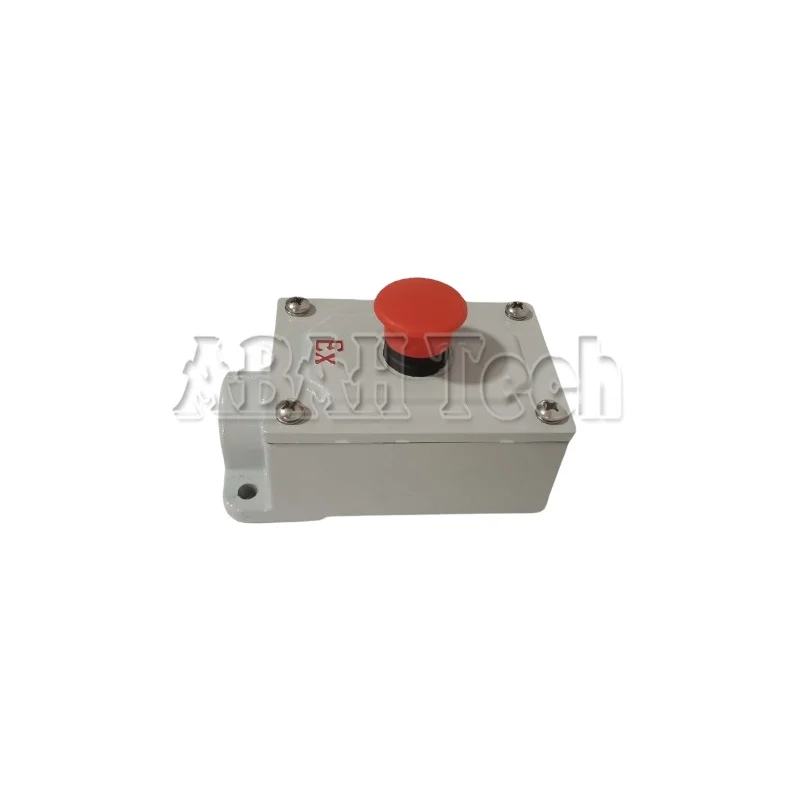 Cast aluminum alloy flameproof explosion-proof junction box with push button