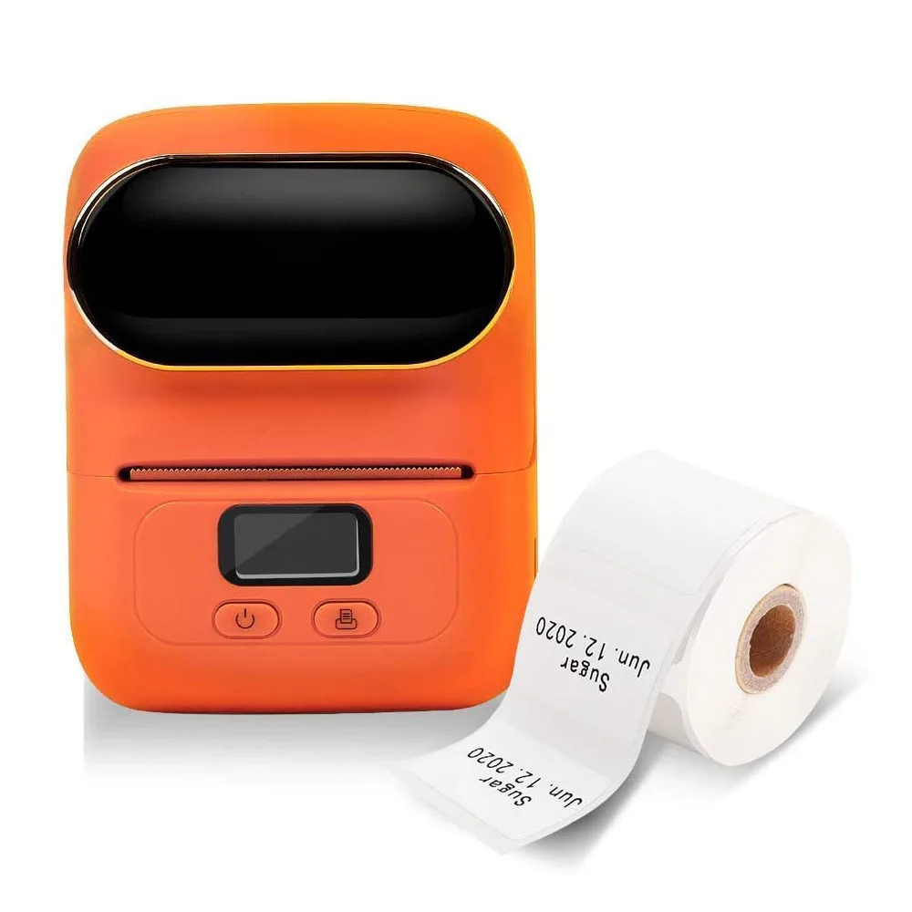 Mini Pocket Label Printer Mobile Receipt Thermal Printer For Android iOS