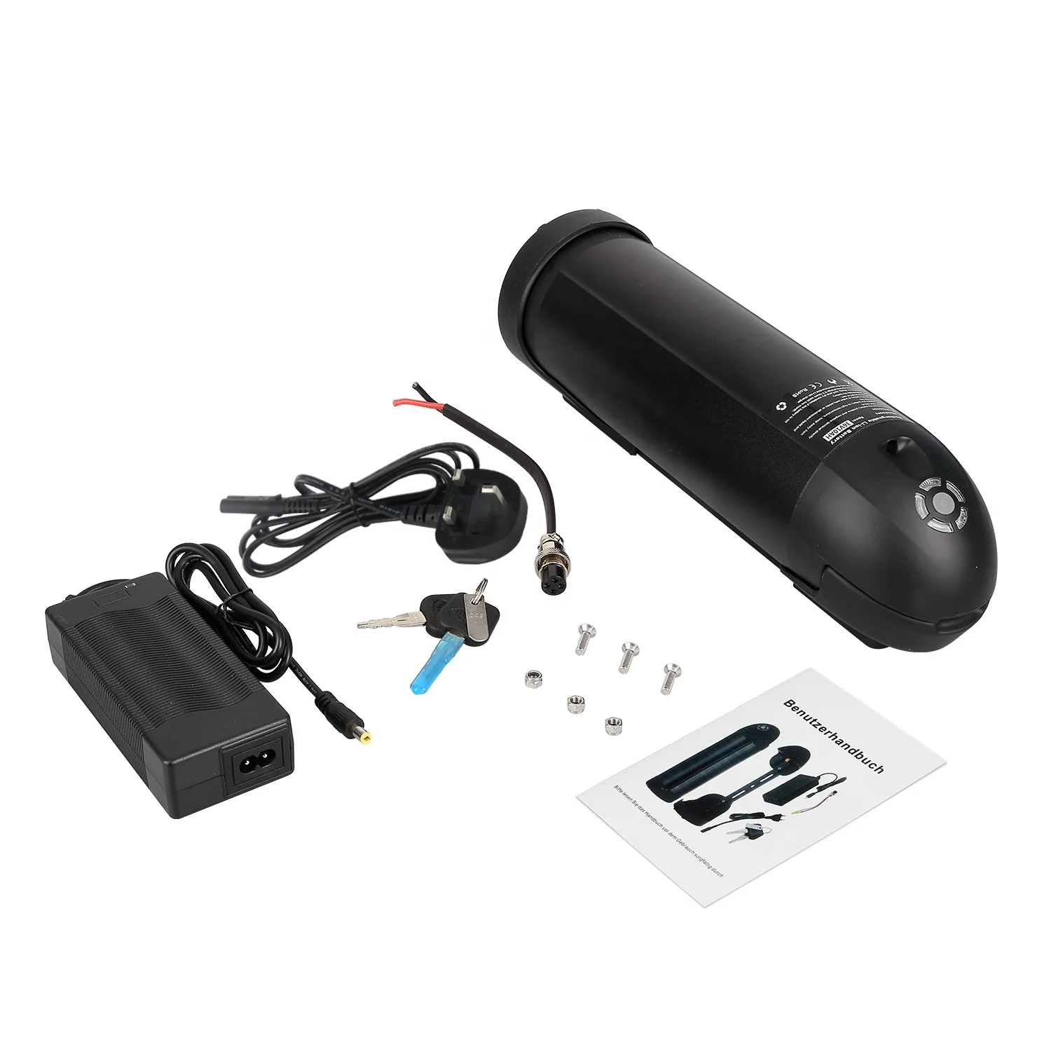 Hailong Lithium 10Ah 15Ah 17Ah 36V 48V 52V 750W 1000W Ebike bicycle battery pack with 5V USB port