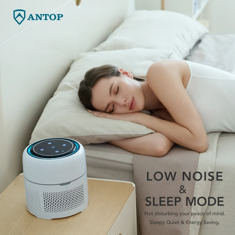 
2021 Popular Mini Ionizer Desktop UV Hepa Air Purifier for Home with True Hepa 