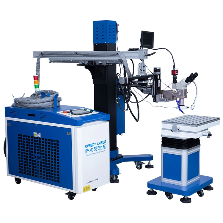 Aluminum Stainless Steel Mold Repair 1500W Laser Welding Machine for Repairing Cracks Laser Seam Welding of Metal Hard Materials