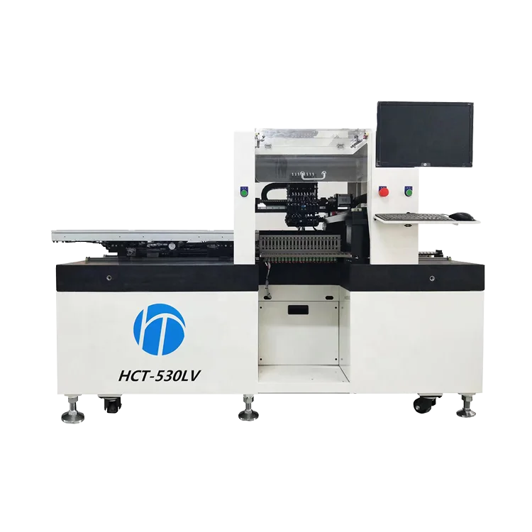 Smd Smt Pcb Assembly Machine Led Pick And Place Machine For Prototype Auto Nozzle Changer production line for electric motors