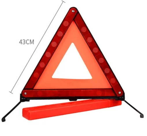 Traffic Safety Reflector Car  Tools Warning Triangle  Light Triangle Sign Car Tripod Reflective traffic safety warning triangle