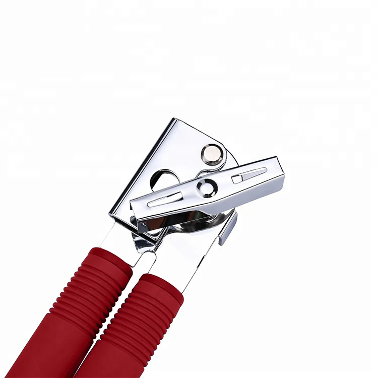 High Quality Blue Color Comfortable Grip Heavy Duty Stainless Steel Can Opener