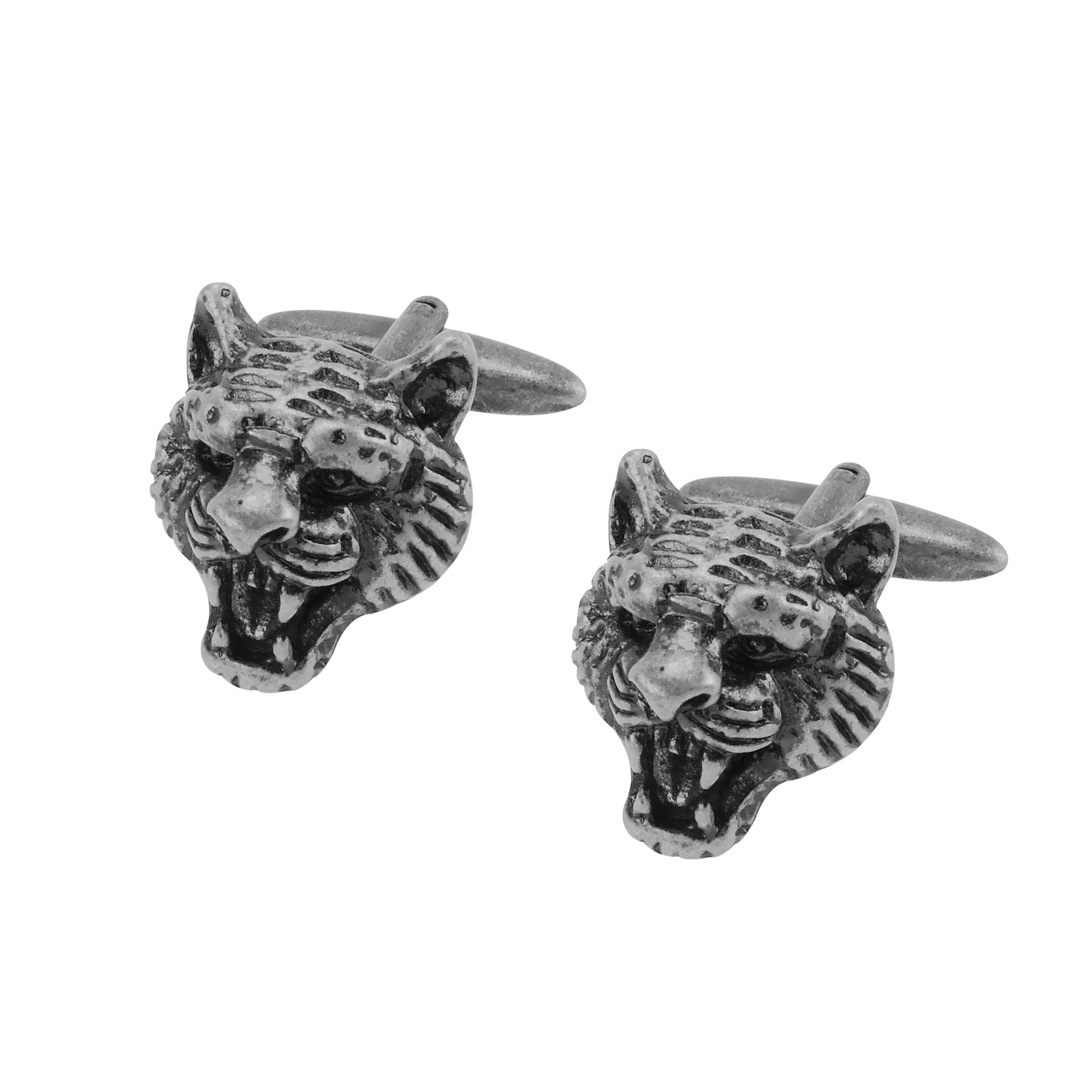 Aformen Bulk Antique Animal Tiger Cufflinks