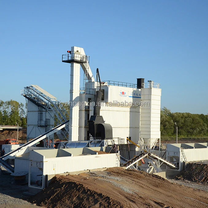 Асфальтовая барабанная смесительная установка 240 т/ч для дорожного строительного оборудования