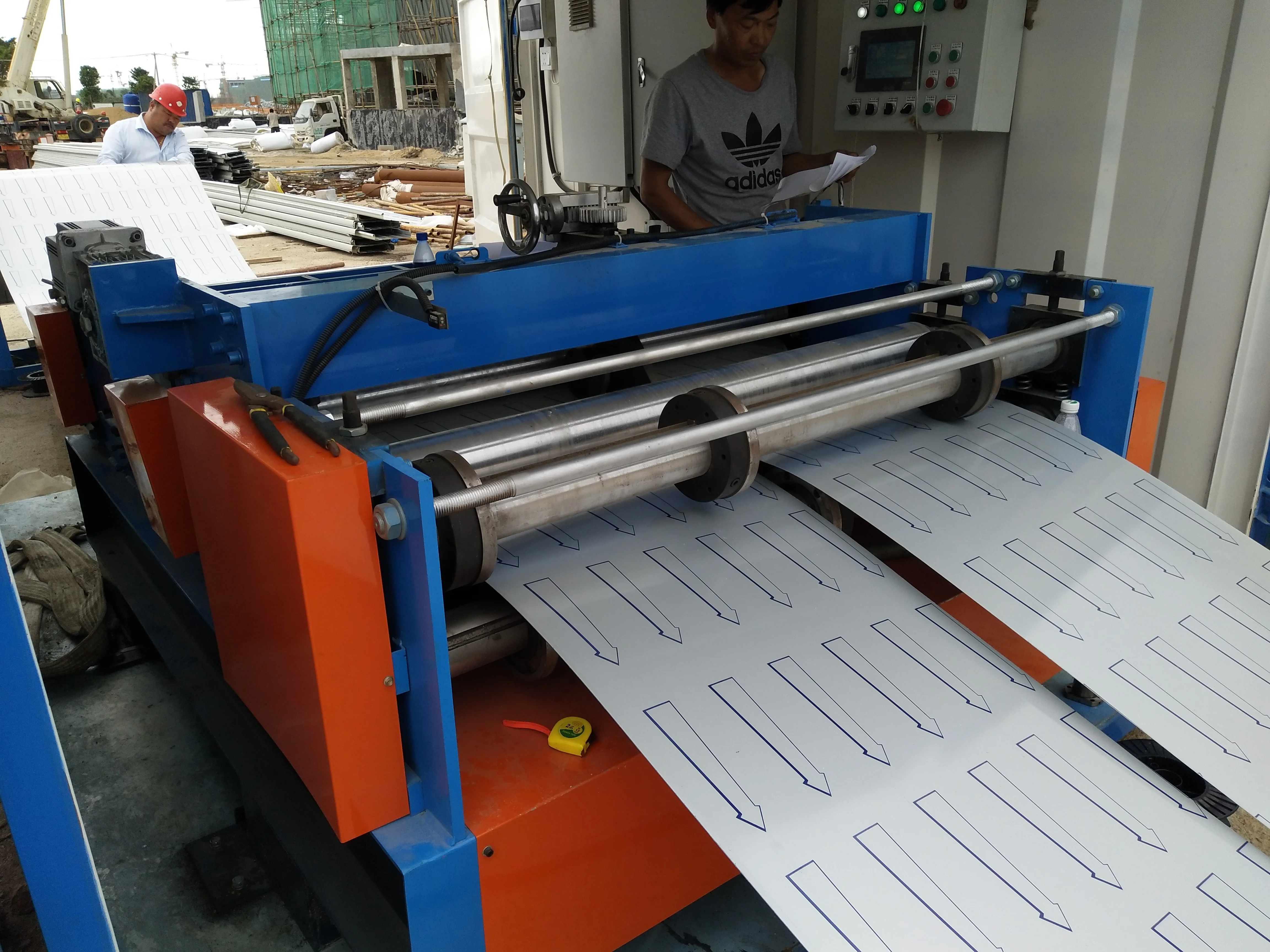 metal sheet simple slitting machine