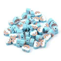 Hot Sale 90Pcs Rainbow Fimo beads For Jewelry Making DIY  Accessories clay beads Craft