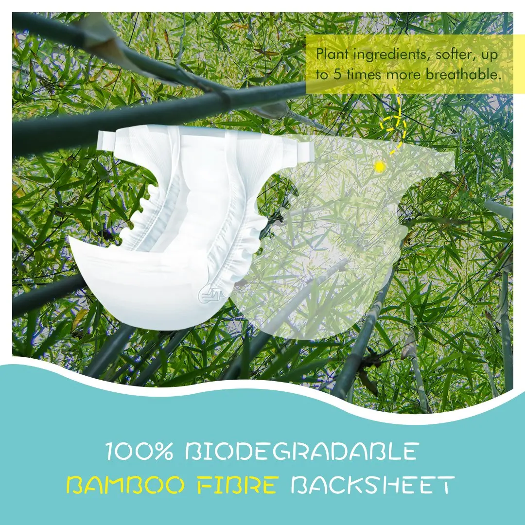 Premium Ultra Thin Older Kid Compost Direct Supply Product Large 100 Piece Bamboo Baby Life 0 3 Month Free Sample Of Teen Diaper