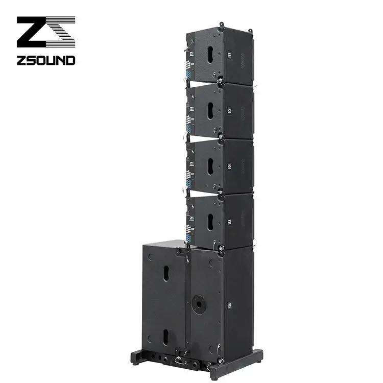  ZSOUND высокой мощности 10 дюймов Аудио Звуковая система Профессиональный линейного массива колонки