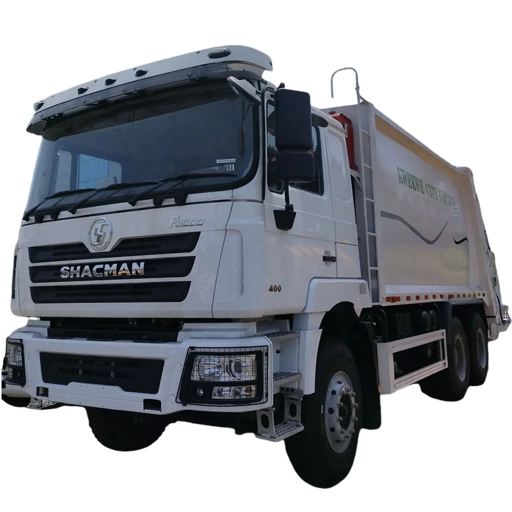 SHACMAN F3000 6x4 25 CBM Compression Garbage Truck Roll garbage truck customize swing arm garbage truck in Guinea