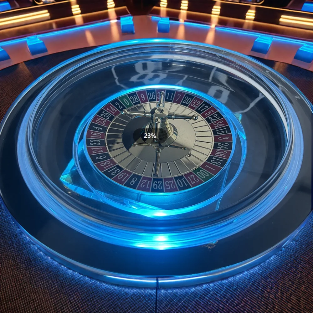 both Zero Roulette Wheel Machine for Party Drinking Game Texas Baccarat Club Solid Wood Luxury Casino Games Roulette