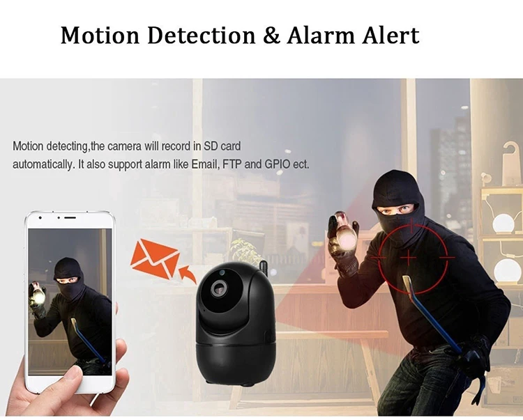  OEM 1080P YCC356 плюс автоматический отслеживающий монитор младенца WiFi CCTV Беспроводная IP камера