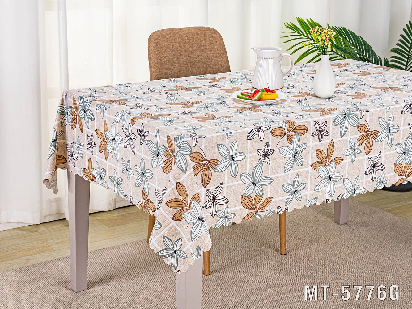 Shiny Embossed Table Cloth PVC Tablecloth Roll Table cloth
