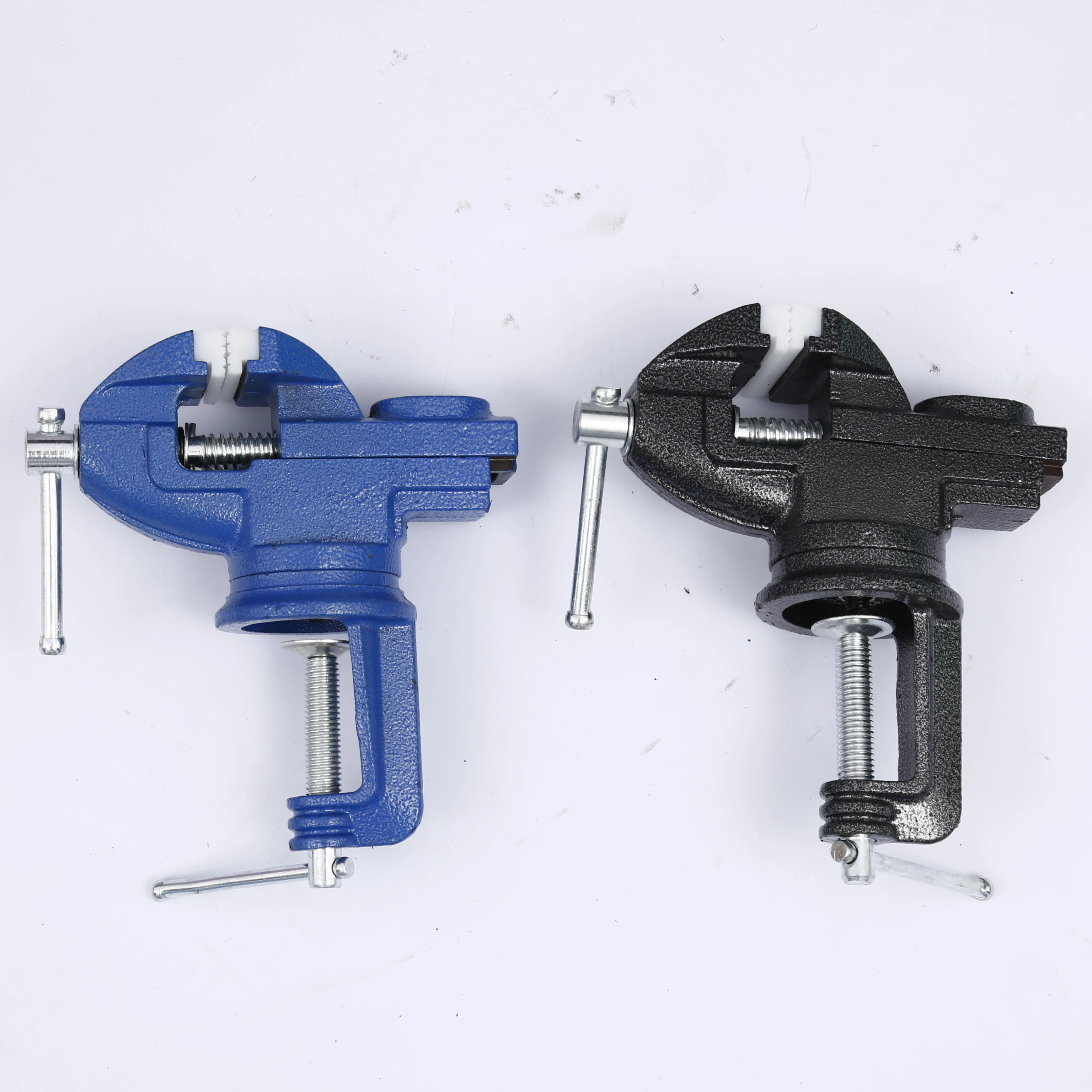 
China Universal Table Bench Vise 50MM 60MM Work Bench Clamp Swivel Rotating Hobby Craft 360 Degrees 