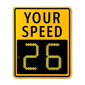 Traffic Safety Solar Led Speed Limit radar Warning Sign radar Speed Signs