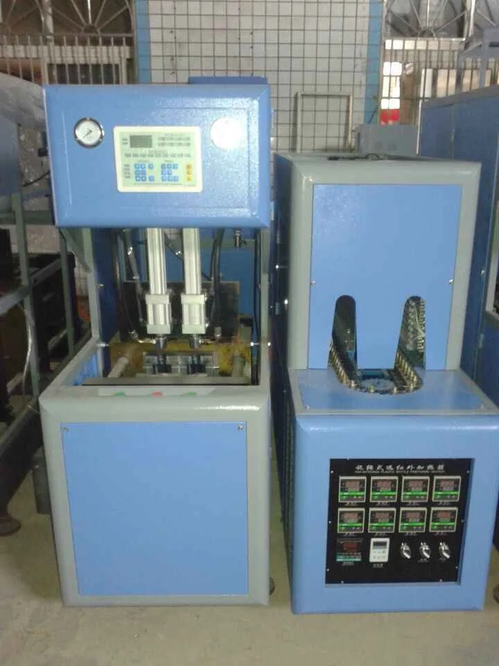 high quality factory sale 5 gallon plastic bottle blower 20L semi automatic pet stretch blow molding machine