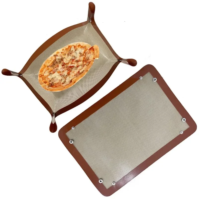 Non-stick Oven Baking Silicone Mat Foldable Roasting Table Placemat Pastry Cookie Sheet 1 Per Kit Kitchen Carton Customized
