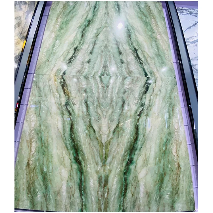 Brazil granite stone verde gaya green quartzite slabs for kitchen island and countertops