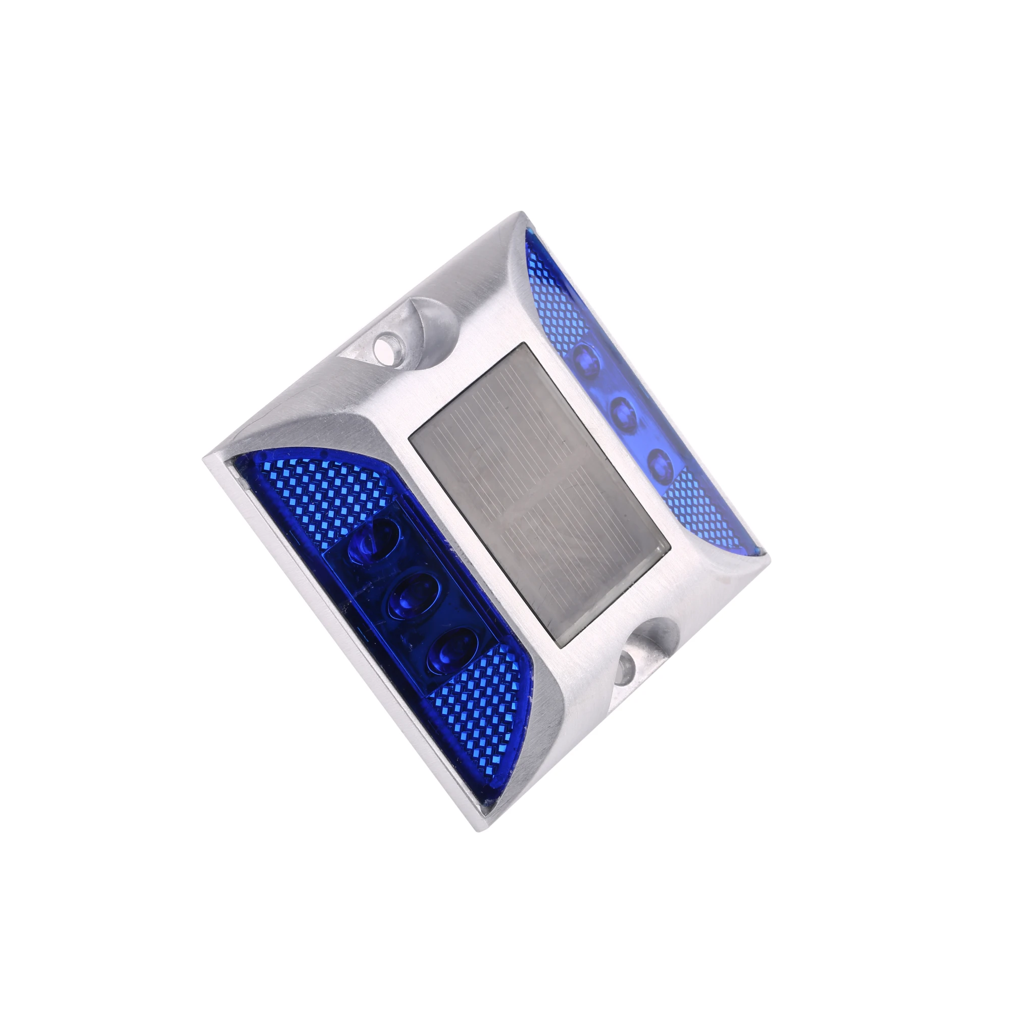 Energy Saving And Environmentally Friendly Cast Aluminum LED Road Warning Studs With Reflective Film