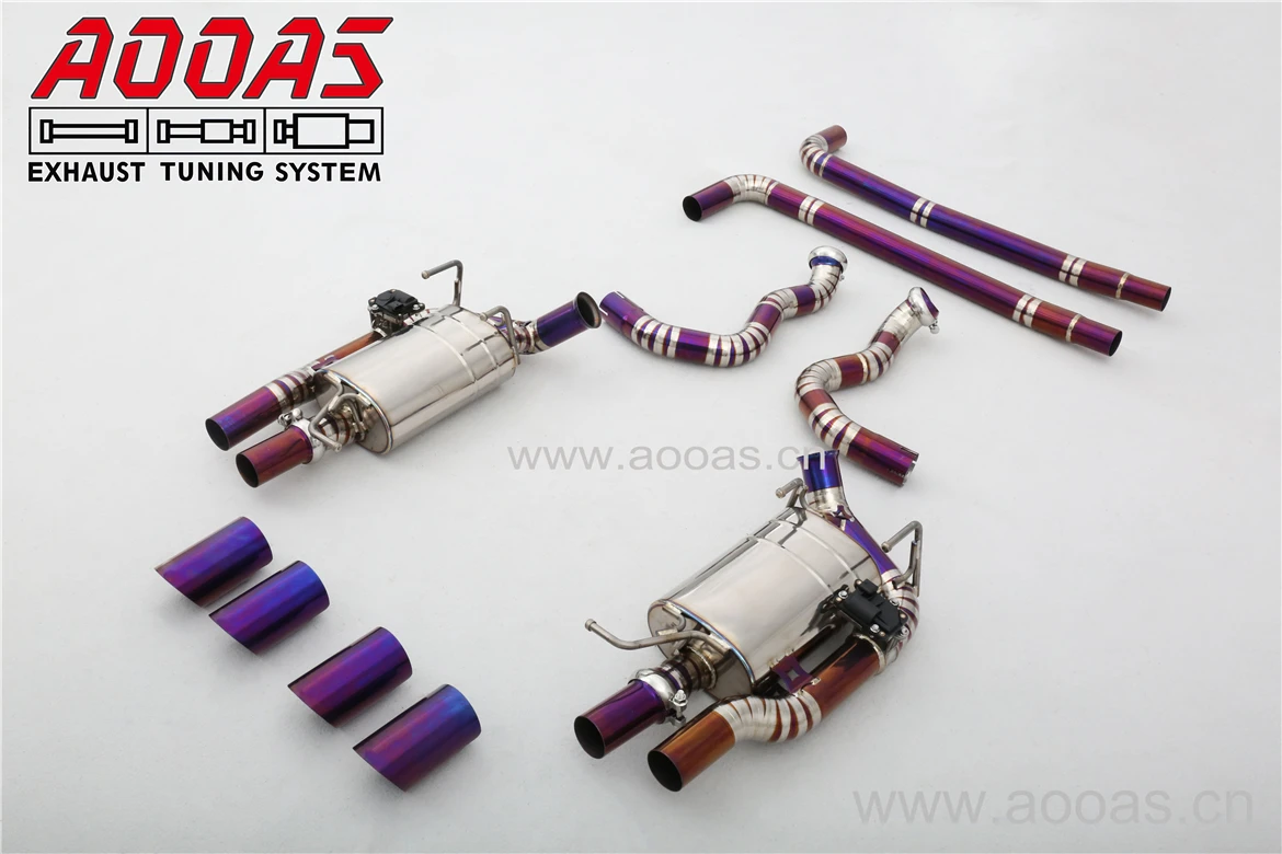  Factory Auto Parts Price Titanium Valvtronic Exhaust For Mustang 5.0L GT 2015
