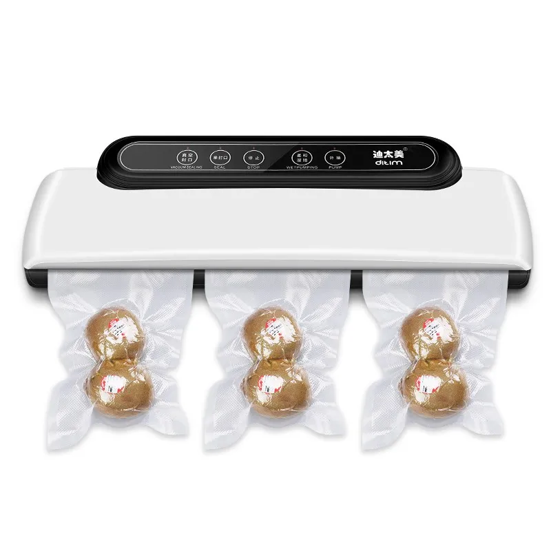Вакуумный упаковщик, лучший портативный кухонный вакуумный упаковщик для пищевых продуктов с 10 пакетами