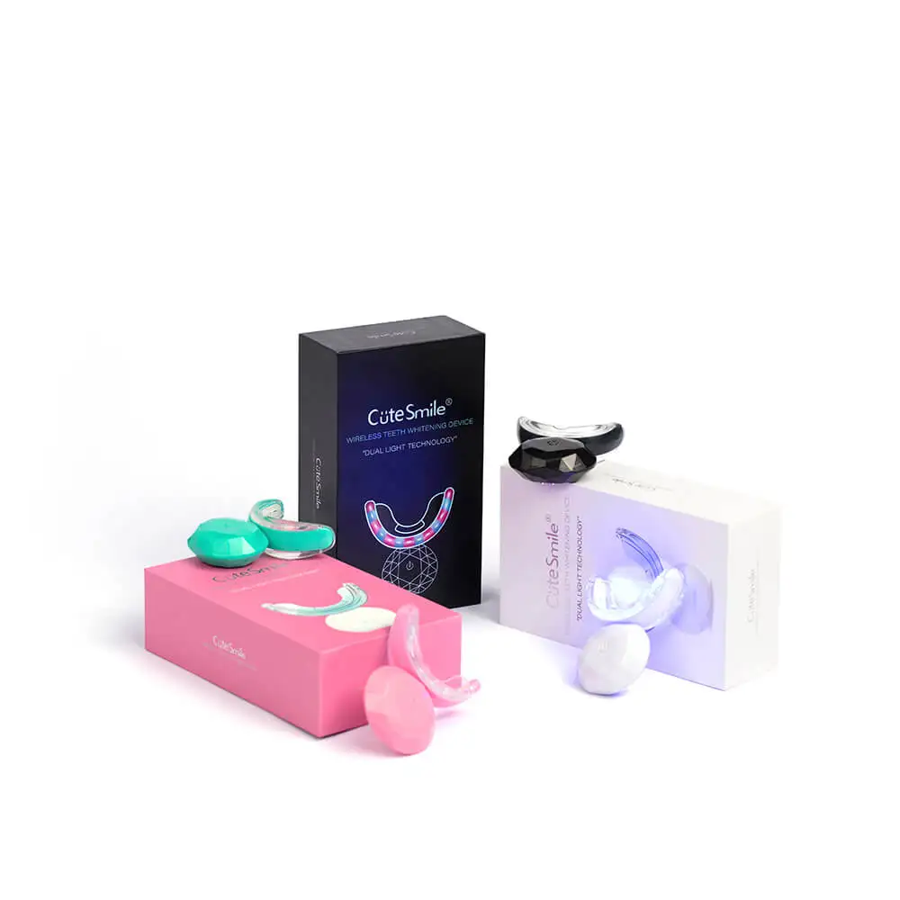 Wholesale Private Label Rechargeable Teeth Whitening Gel Kit for Home Use Dental Bleaching LED Light 3 Syringe Set