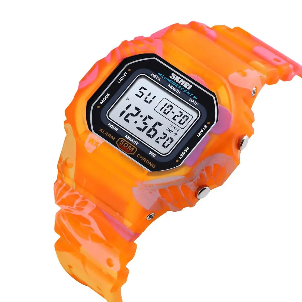 Новейший спортивный дизайн OEM Япония movt цифровые часы водонепроницаемые западные мужские