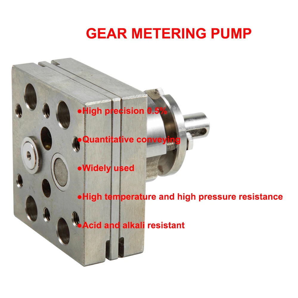 Mechanical Seal Heat Preservation Gear Metering Pump for convey the paraffin wax