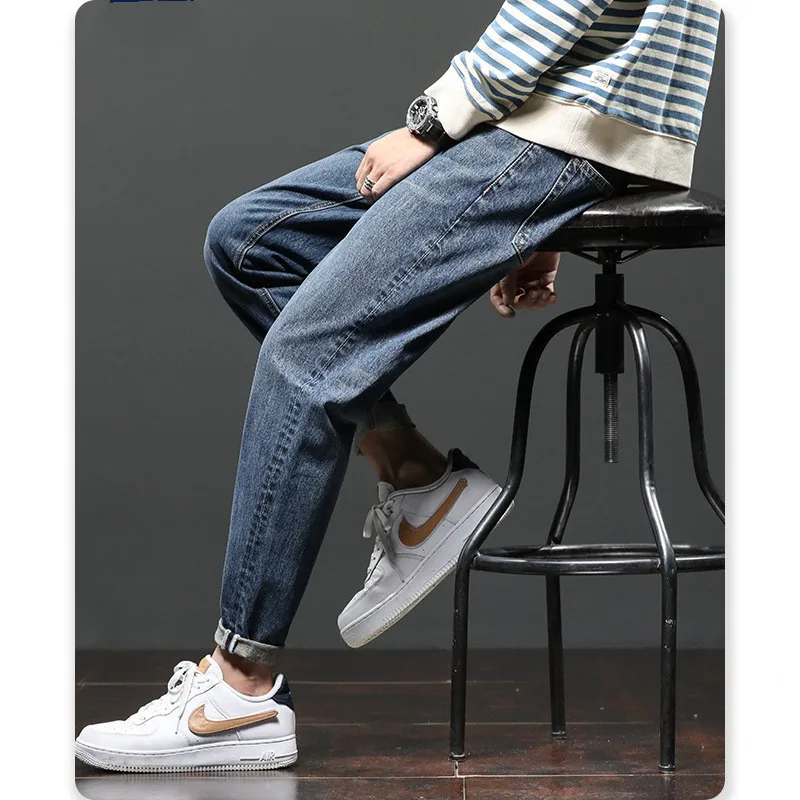 Blue Jeans Shorts Pant Men S Denim Jeans Softener Breathable Ripped Boys Casual JIN Custom Print Summer Cotton Spandex Picture