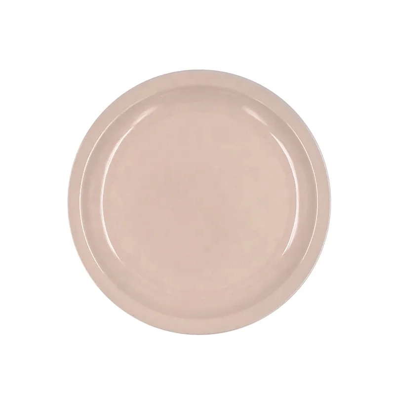 Mexico restaurant use plastic tableware beige melamine dinner plates
