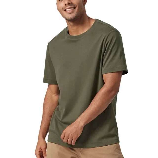 White Basic Crewneck Short Sleeve Cotton Polyester Water Repellent Tops T Shirts Tee for Men Women