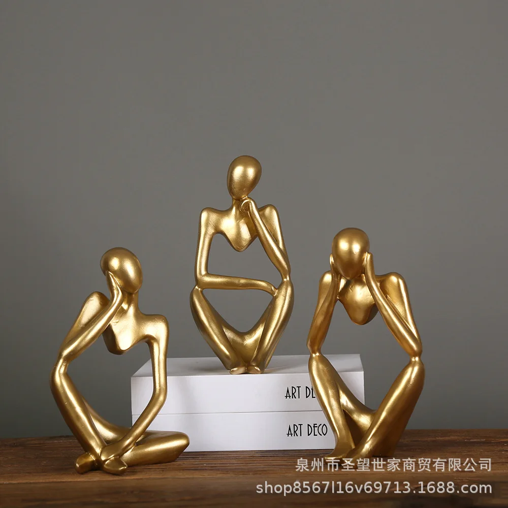 
Nordic Style Character Mask Coffee Shop Decoration Art Decoration Abstract Character Sculpture Decoration Model Room 