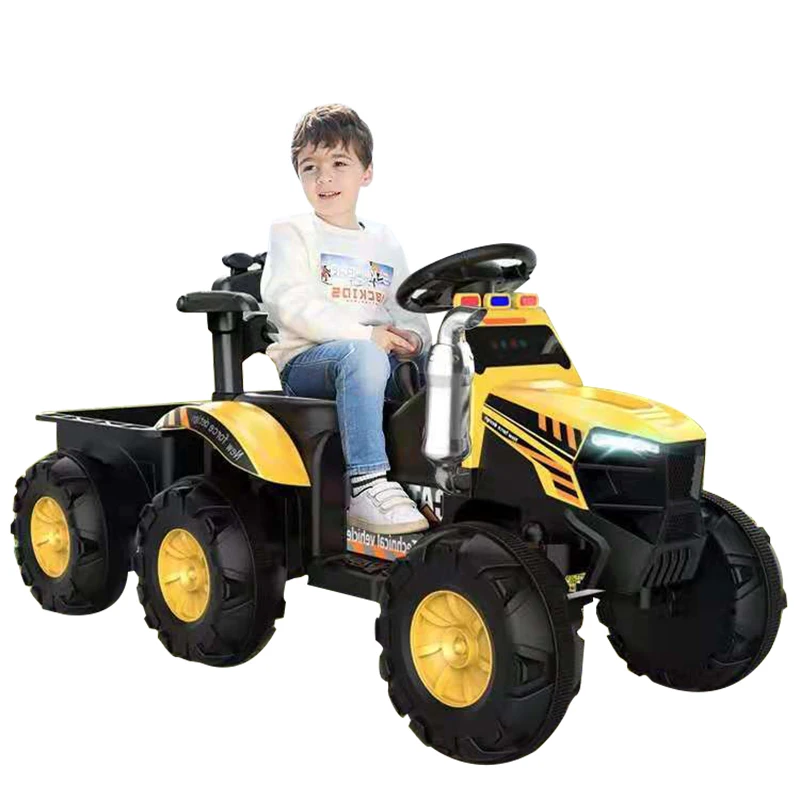 Remote control multi-modle tractor 6V 7AH Hot sales low price car for children kids ride on car electric toy tractor