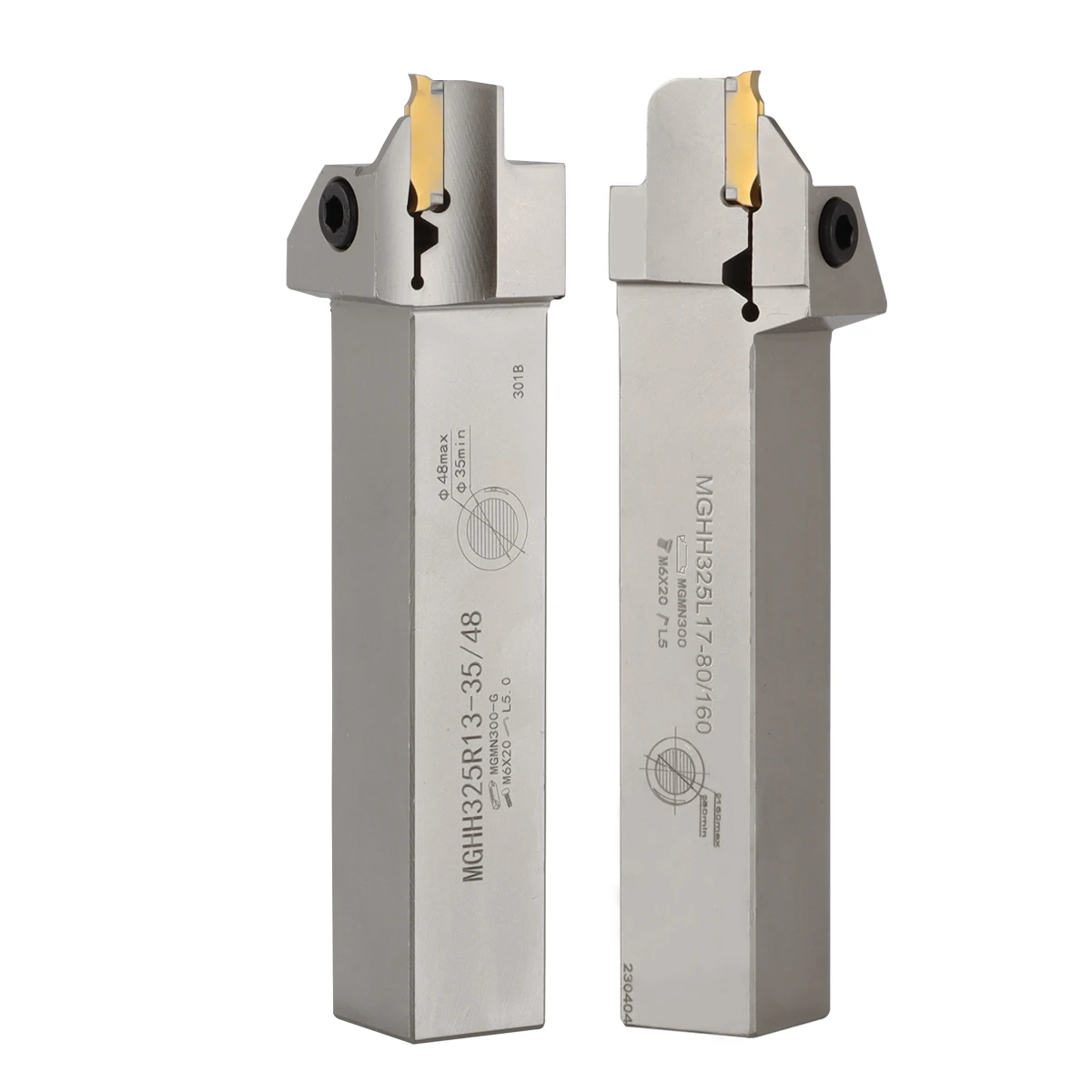 MGHH Cutter CNC Lathe Machine Cutting Tool holder Face Grooving Turning Tool Holder Grooving Tool Holder For MGMN300 Insert