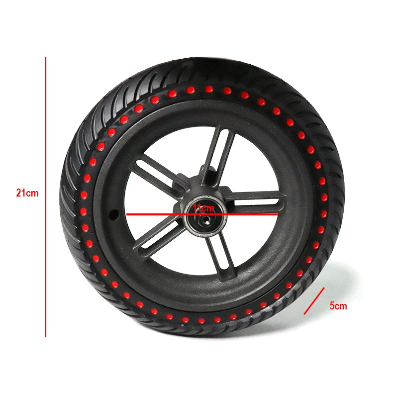 Superbsail 8.5 Inch Wheel Hub Tire for Xiaomi M365 Scooter Tyre Accessories Explosion-Proof 8.5 Wheel Non Pneumatic Tires Part