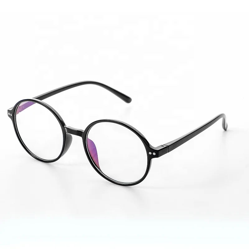  Vintage Optical Eyeglasses Environmental Frames Fashion Glasses Myopia Prescription Round