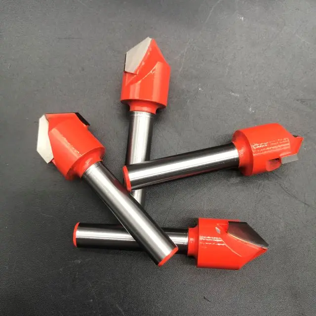 CNC Router Machine Bits 3D cnc router bits V Groove carbide drill bits for woodworking 18x7.45x60x58