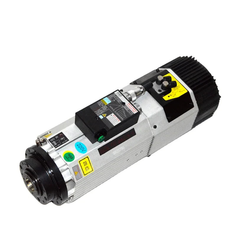 WaveTopSign GDL70-24Z-9KW Air Cooling Automatic Tool Spindle Woodworking 220V 32A 12000RPM 400Hz WT02033009